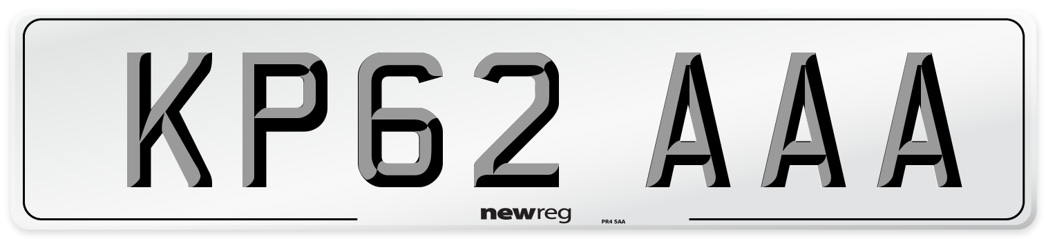 KP62 AAA Number Plate from New Reg